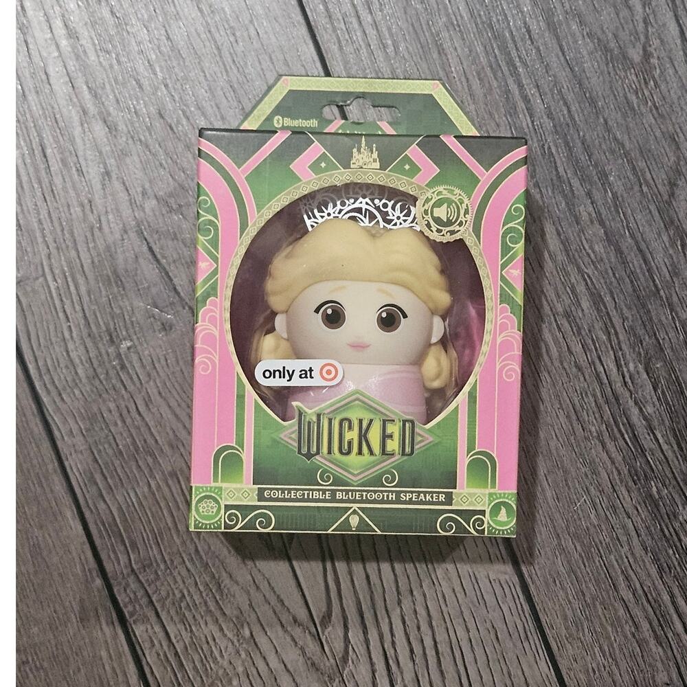 New Wicked The Musical Glinda Figural Bitty Boomer Wireless Bluetooth Speaker